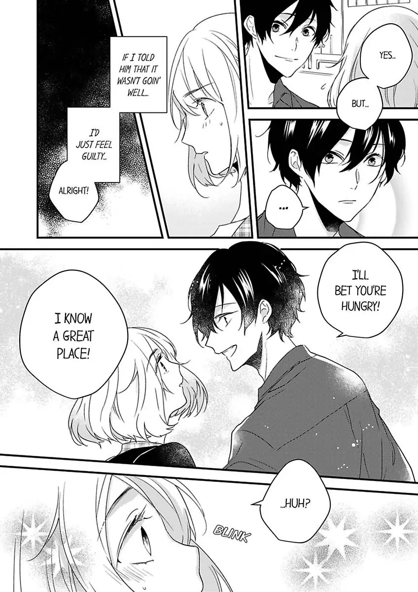Charakute Amai Yubinyasanto Genkansaki De Hatsunetsu Etchi Chapter 3 - page 14