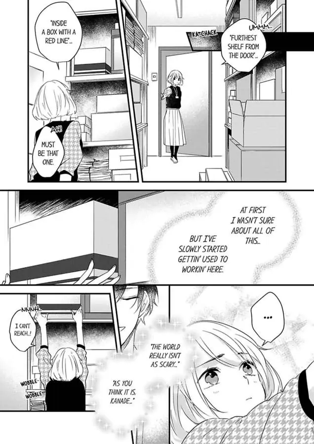 Charakute Amai Yubinyasanto Genkansaki De Hatsunetsu Etchi Chapter 4 - page 21