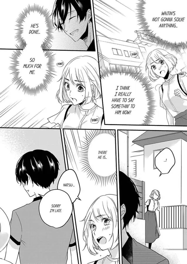 Charakute Amai Yubinyasanto Genkansaki De Hatsunetsu Etchi Chapter 5 - page 11
