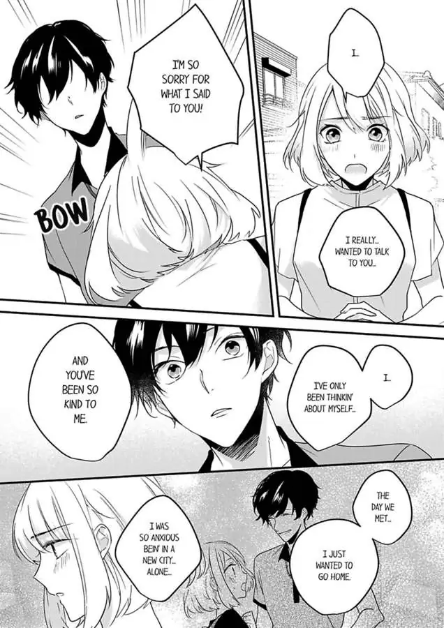 Charakute Amai Yubinyasanto Genkansaki De Hatsunetsu Etchi Chapter 5 - page 14