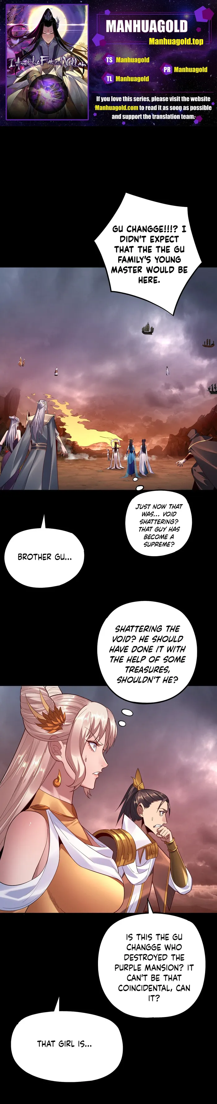 Me, The Heavenly Destined Villain Chapter 182 - page 1