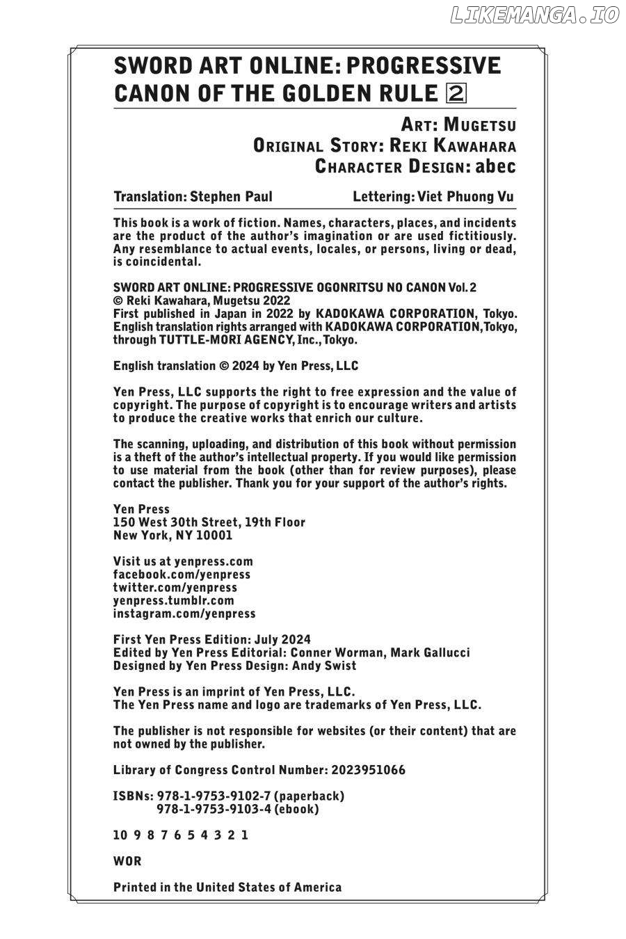 Sword Art Online - Progressive - Canon of the Golden Rule Chapter 10 - page 53