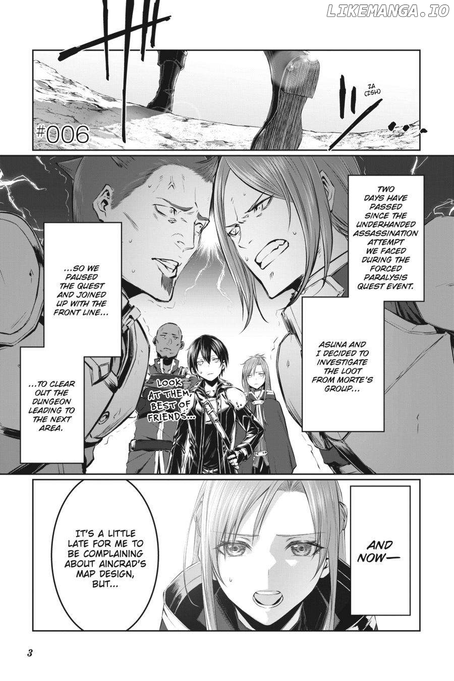 Sword Art Online - Progressive - Canon of the Golden Rule Chapter 6 - page 4