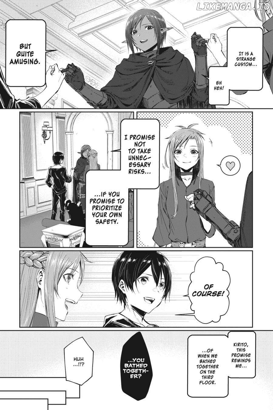 Sword Art Online - Progressive - Canon of the Golden Rule Chapter 8 - page 1