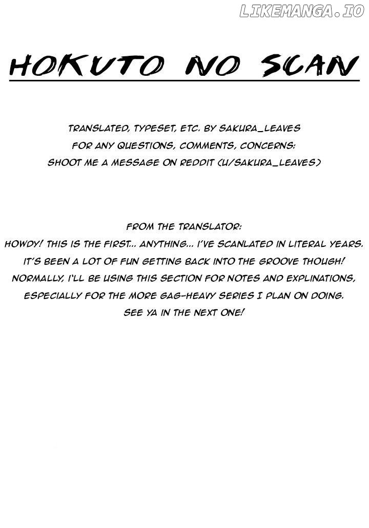 Hokuto no Ken Gaiden: Taisen Amiba no Isekai Haо̄ Densetsu - Isekai ni Itte mo Ore wa Tensai da!! N? Machigatta ka na... Chapter 1 - page 19