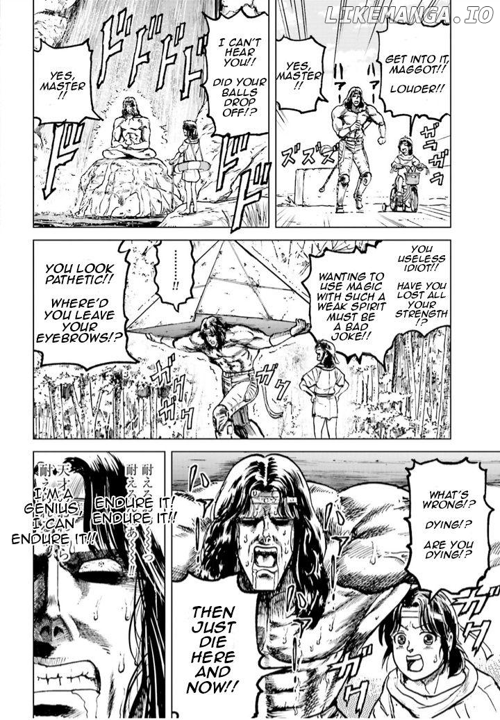 Hokuto no Ken Gaiden: Taisen Amiba no Isekai Haо̄ Densetsu - Isekai ni Itte mo Ore wa Tensai da!! N? Machigatta ka na... Chapter 2 - page 22