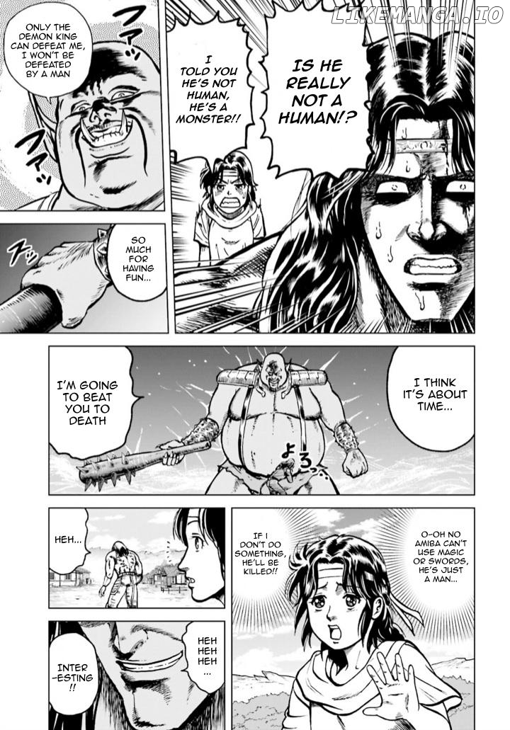 Hokuto no Ken Gaiden: Taisen Amiba no Isekai Haо̄ Densetsu - Isekai ni Itte mo Ore wa Tensai da!! N? Machigatta ka na... Chapter 3 - page 16