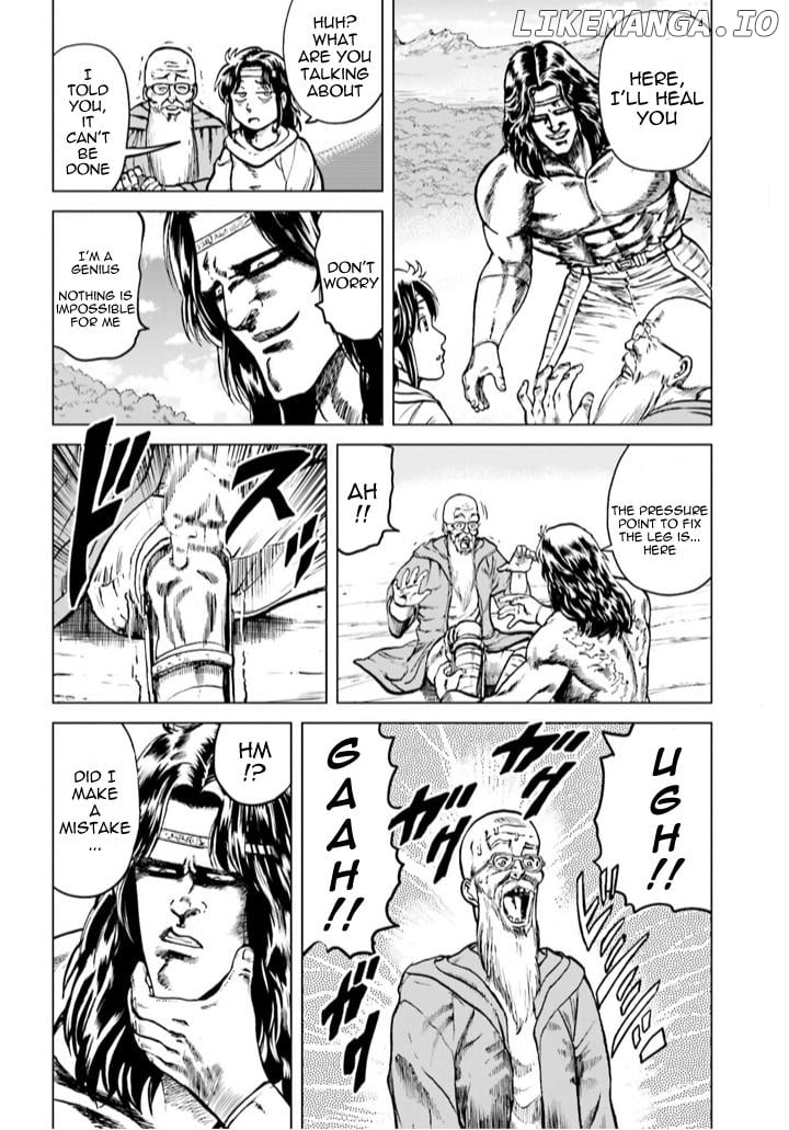 Hokuto no Ken Gaiden: Taisen Amiba no Isekai Haо̄ Densetsu - Isekai ni Itte mo Ore wa Tensai da!! N? Machigatta ka na... Chapter 3 - page 27