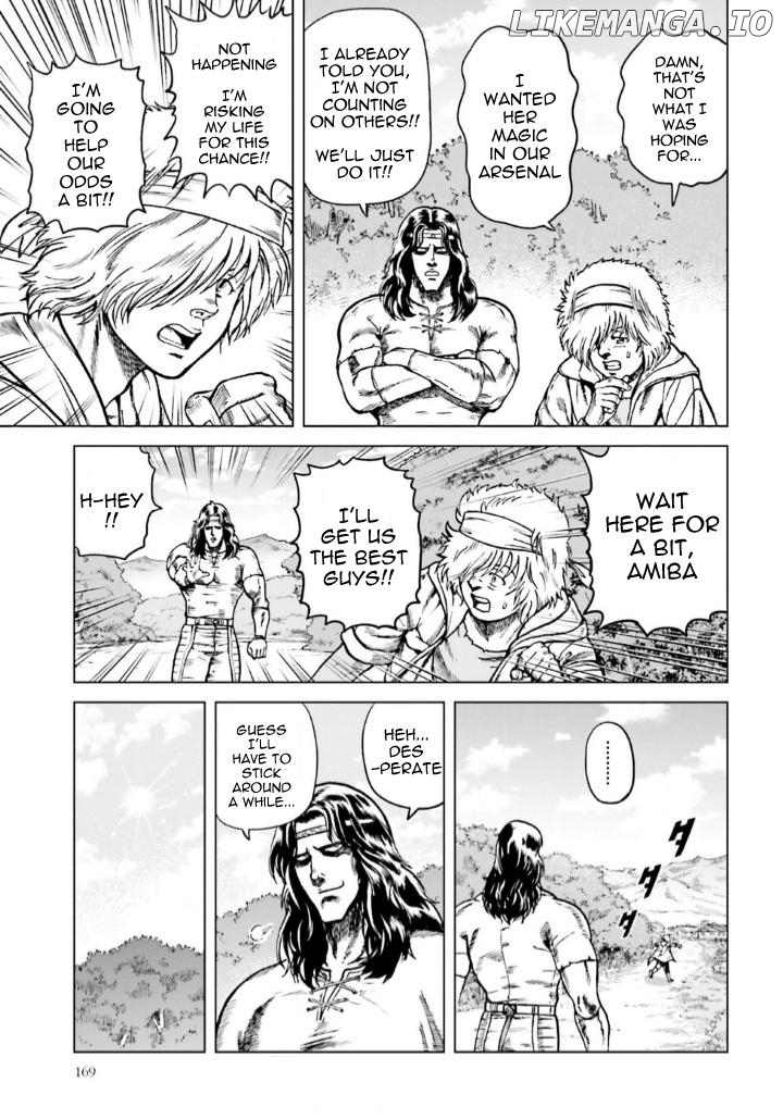Hokuto no Ken Gaiden: Taisen Amiba no Isekai Haо̄ Densetsu - Isekai ni Itte mo Ore wa Tensai da!! N? Machigatta ka na... Chapter 4 - page 11