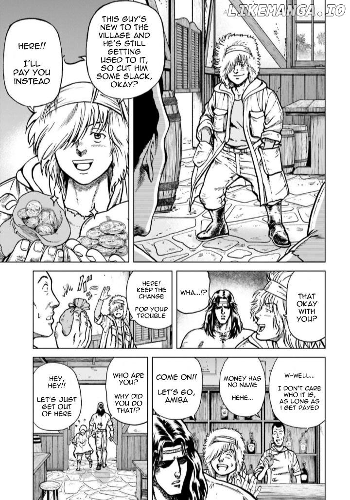Hokuto no Ken Gaiden: Taisen Amiba no Isekai Haо̄ Densetsu - Isekai ni Itte mo Ore wa Tensai da!! N? Machigatta ka na... Chapter 4 - page 3