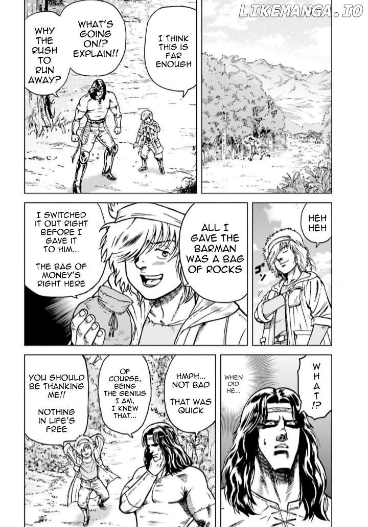 Hokuto no Ken Gaiden: Taisen Amiba no Isekai Haо̄ Densetsu - Isekai ni Itte mo Ore wa Tensai da!! N? Machigatta ka na... Chapter 4 - page 4