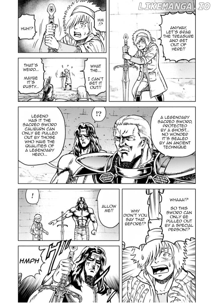Hokuto no Ken Gaiden: Taisen Amiba no Isekai Haо̄ Densetsu - Isekai ni Itte mo Ore wa Tensai da!! N? Machigatta ka na... Chapter 6 - page 16