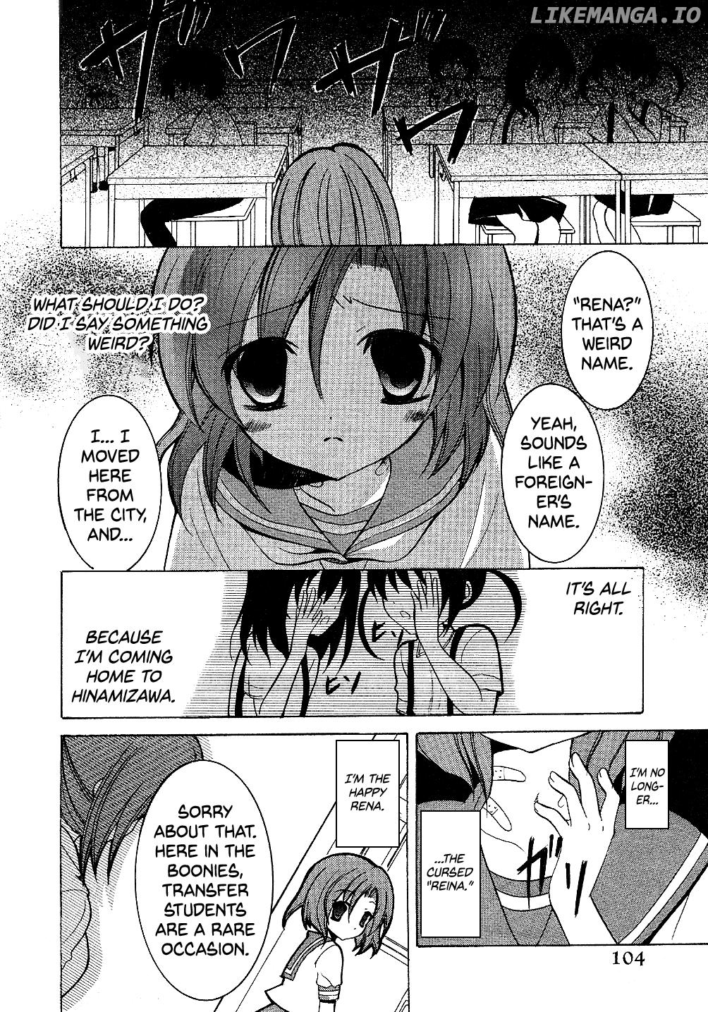 Higurashi no Naku Koro ni Shin Kitanshuu Chapter 8 - page 4