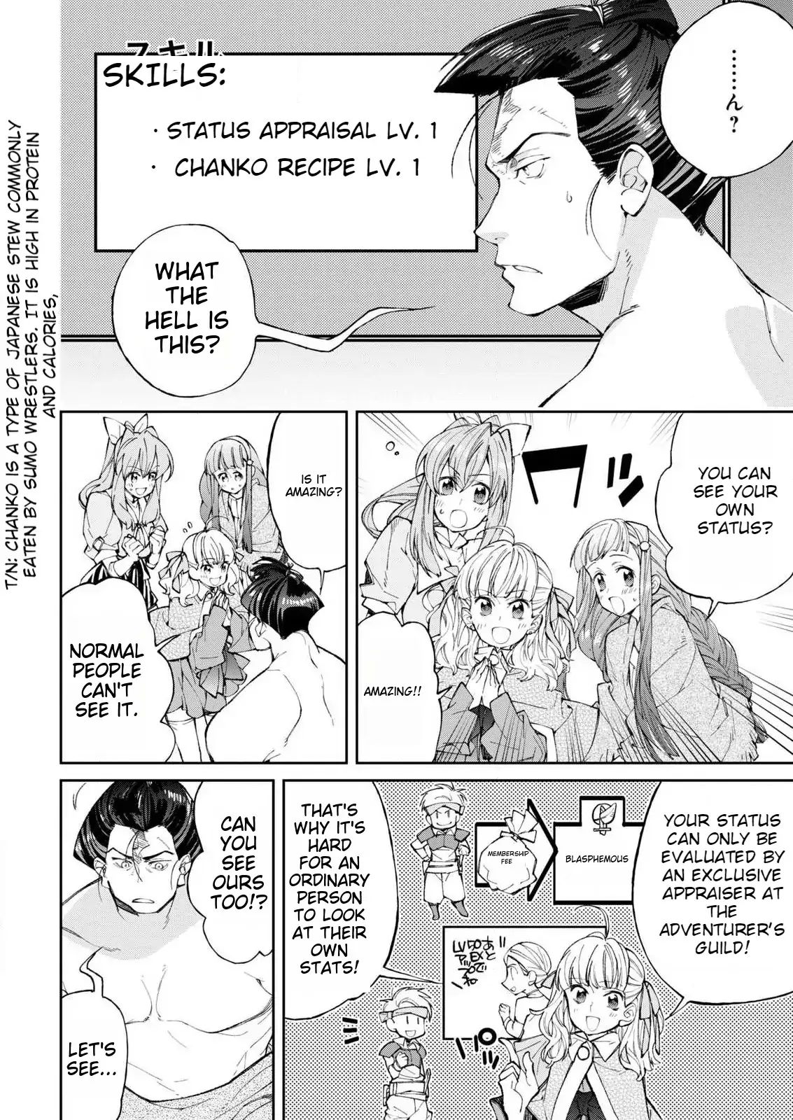 Isekai Chanko: Yokozuna Mokuzen ni Shoukansaretan daga Chapter 1 - page 25