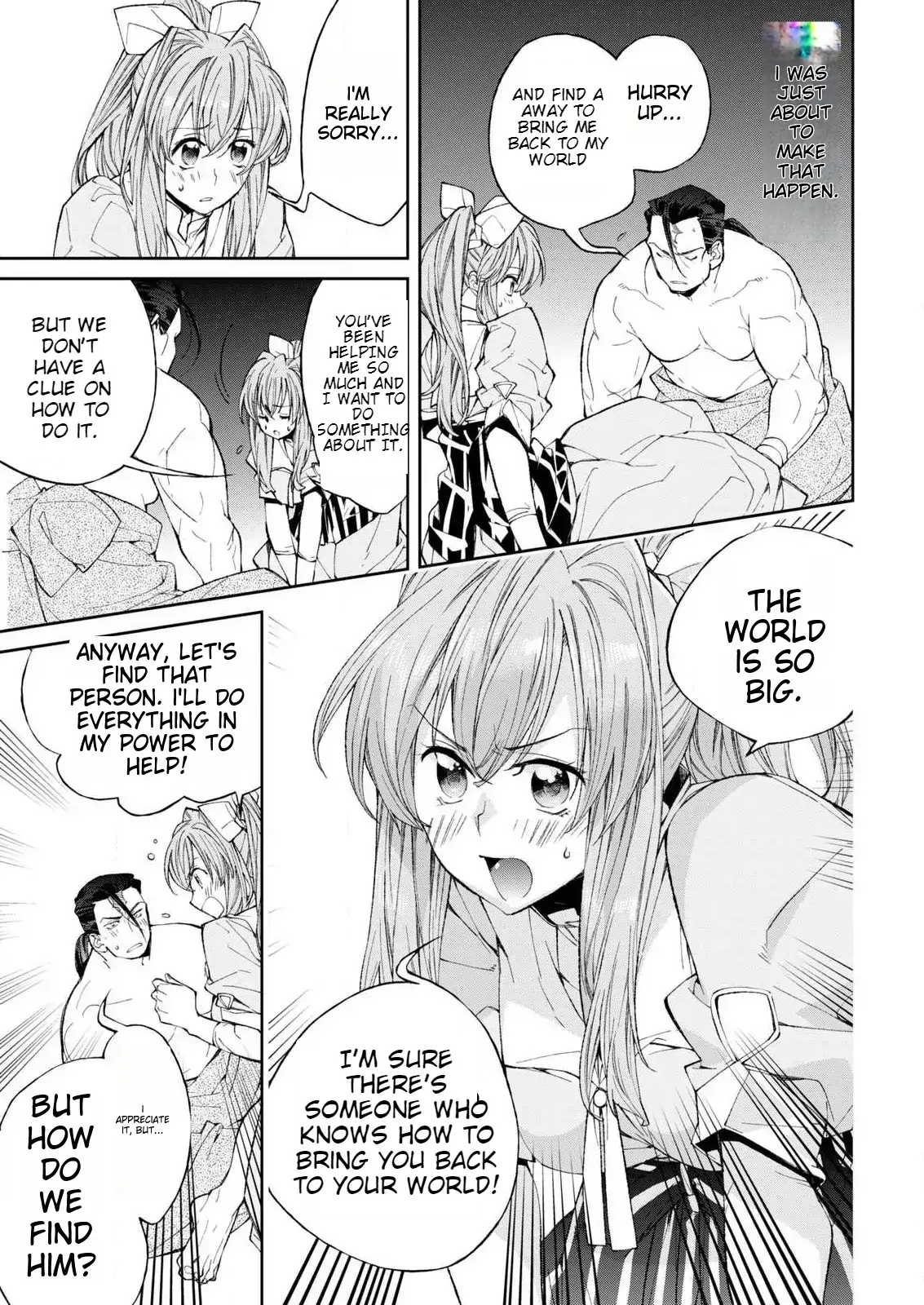 Isekai Chanko: Yokozuna Mokuzen ni Shoukansaretan daga Chapter 1 - page 48