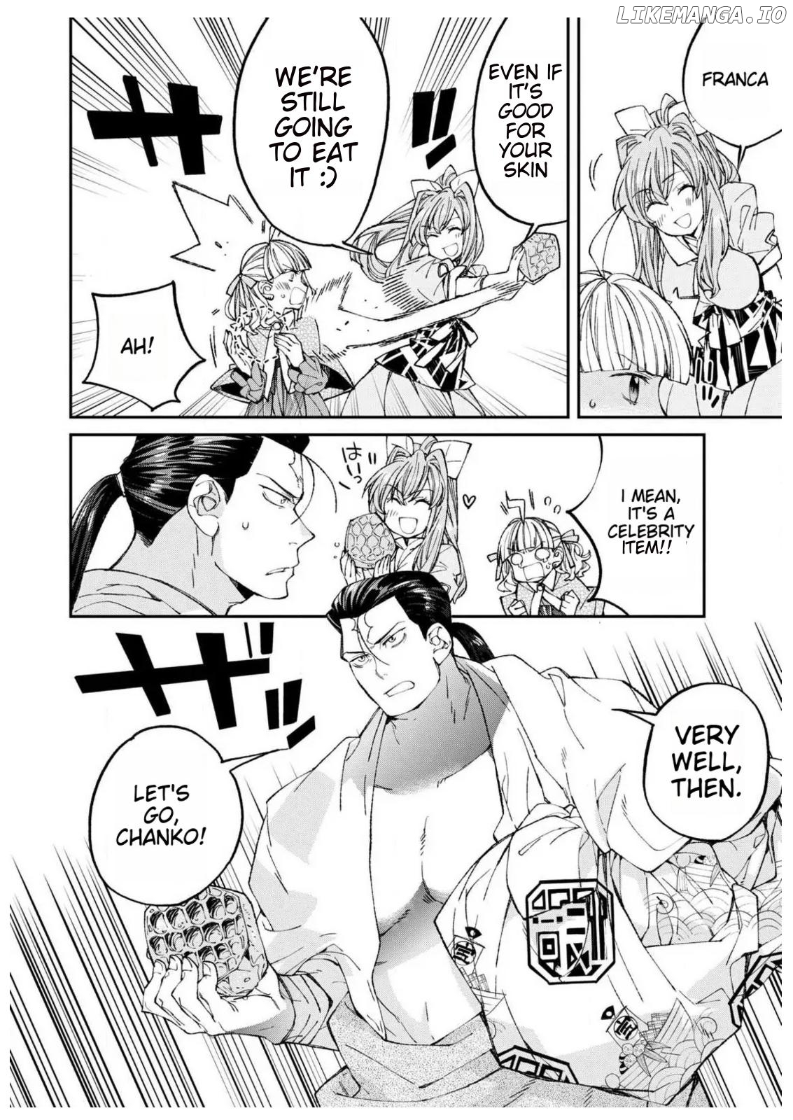 Isekai Chanko: Yokozuna Mokuzen ni Shoukansaretan daga Chapter 2 - page 29