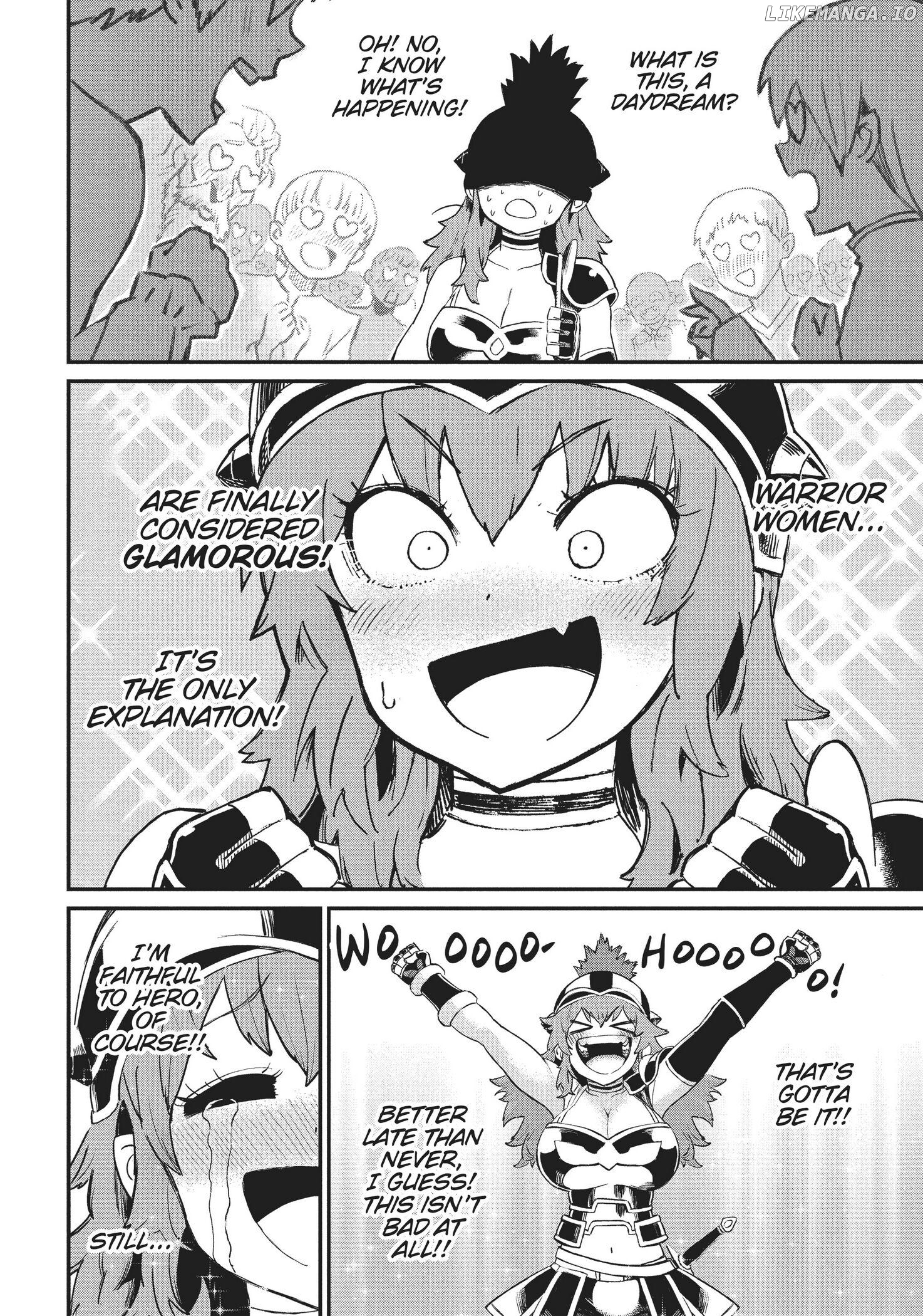 Onna Senshi tte Motenai desu ne! Chapter 25 - page 8