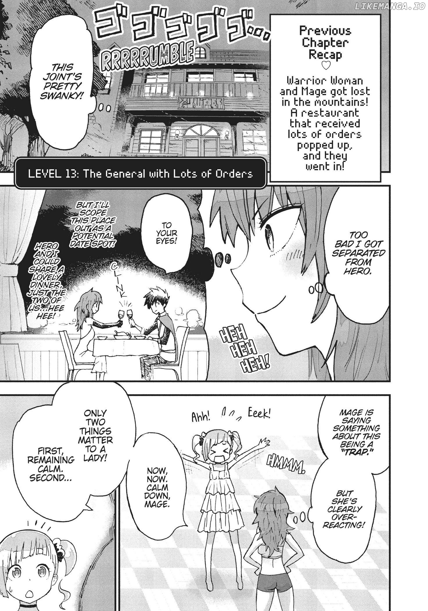 Onna Senshi tte Motenai desu ne! Chapter 13 - page 1