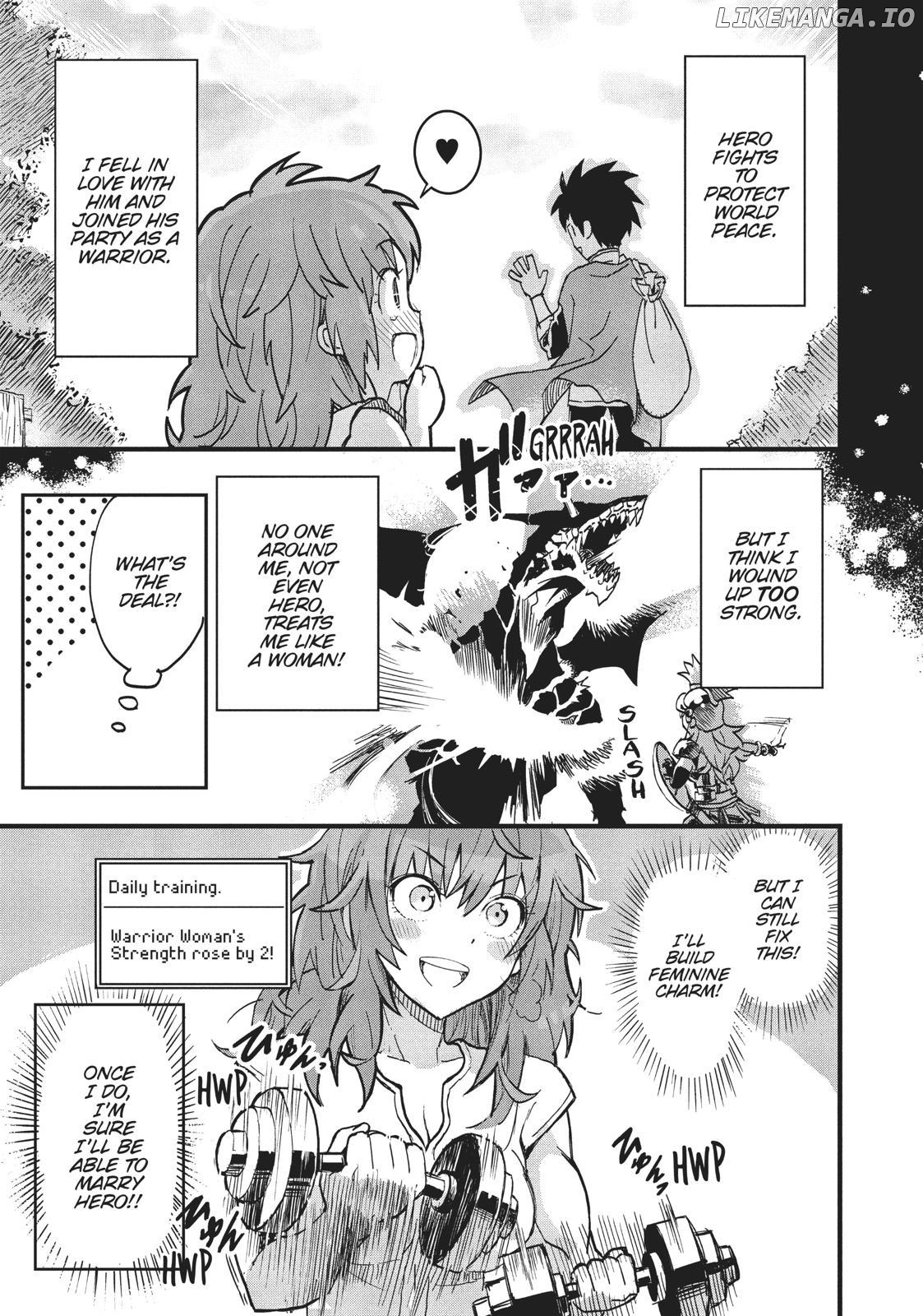 Onna Senshi tte Motenai desu ne! Chapter 2 - page 1