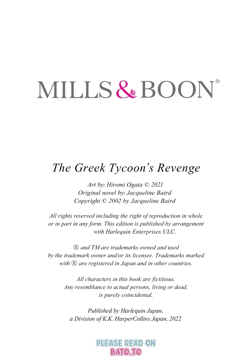The Greek Tycoon's Revenge Chapter 12 - page 18