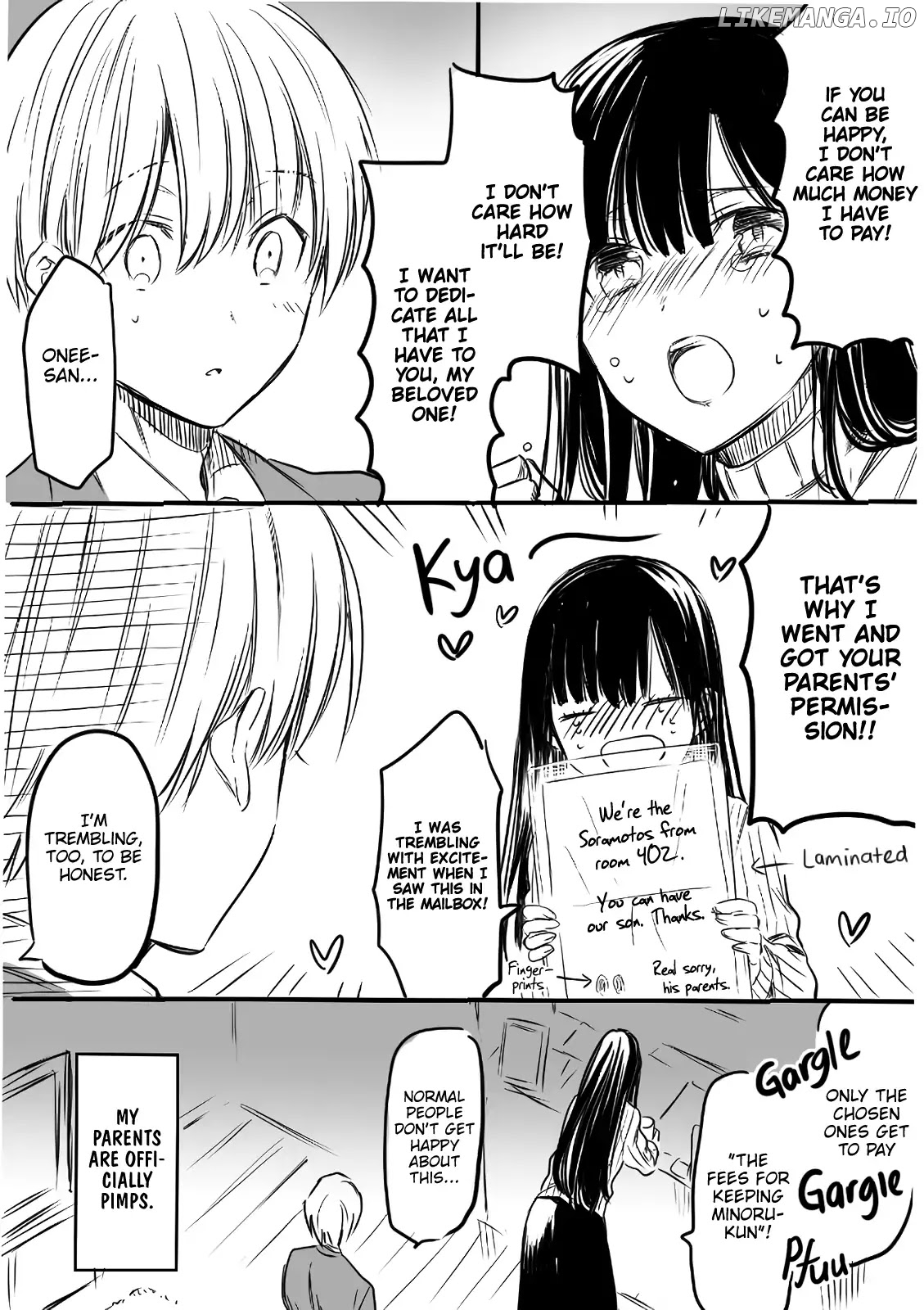 The Story of an Onee-San Who Wants to Keep a High School Boy chapter 4 - page 4