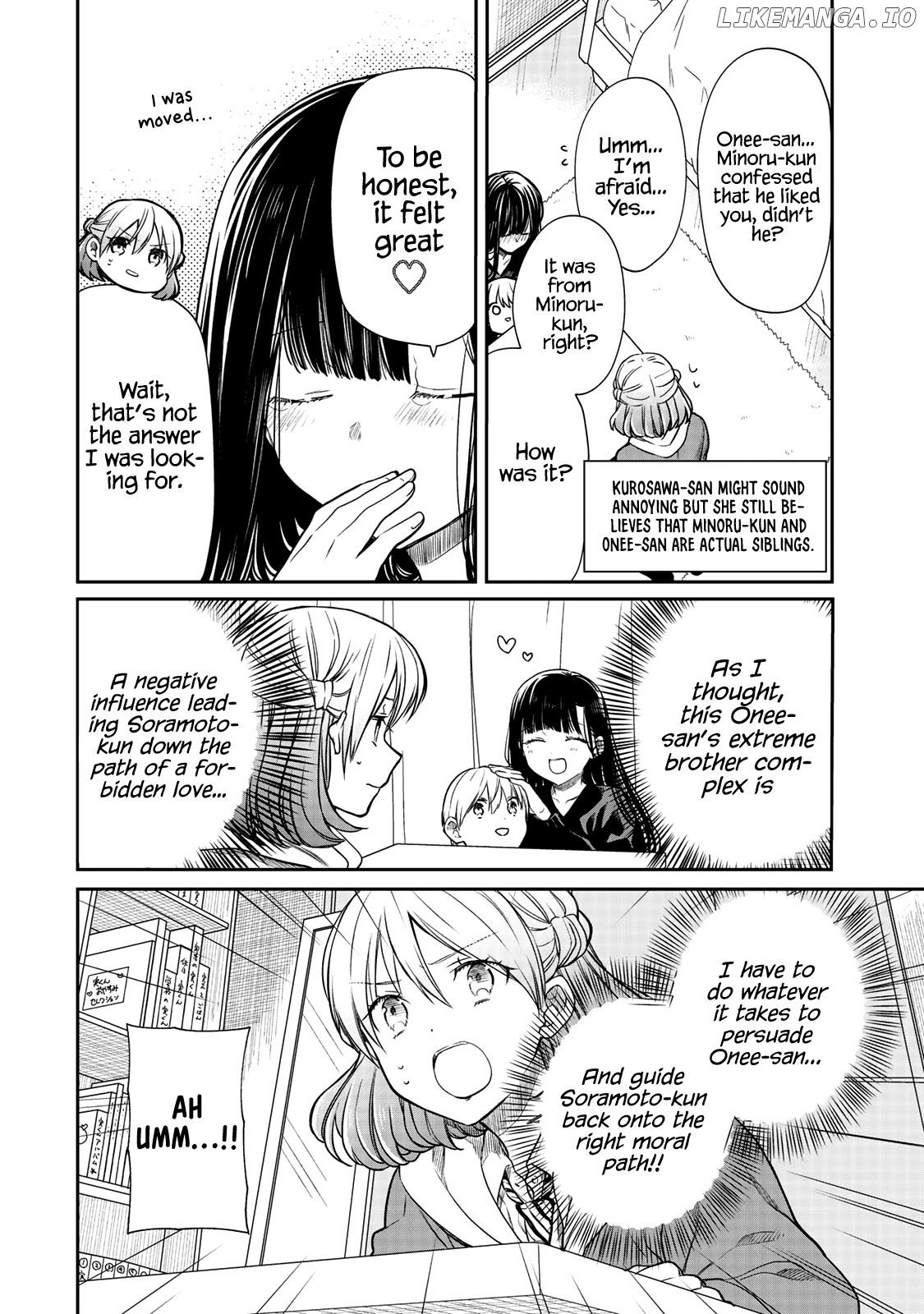 The Story of an Onee-San Who Wants to Keep a High School Boy chapter 160 - page 3