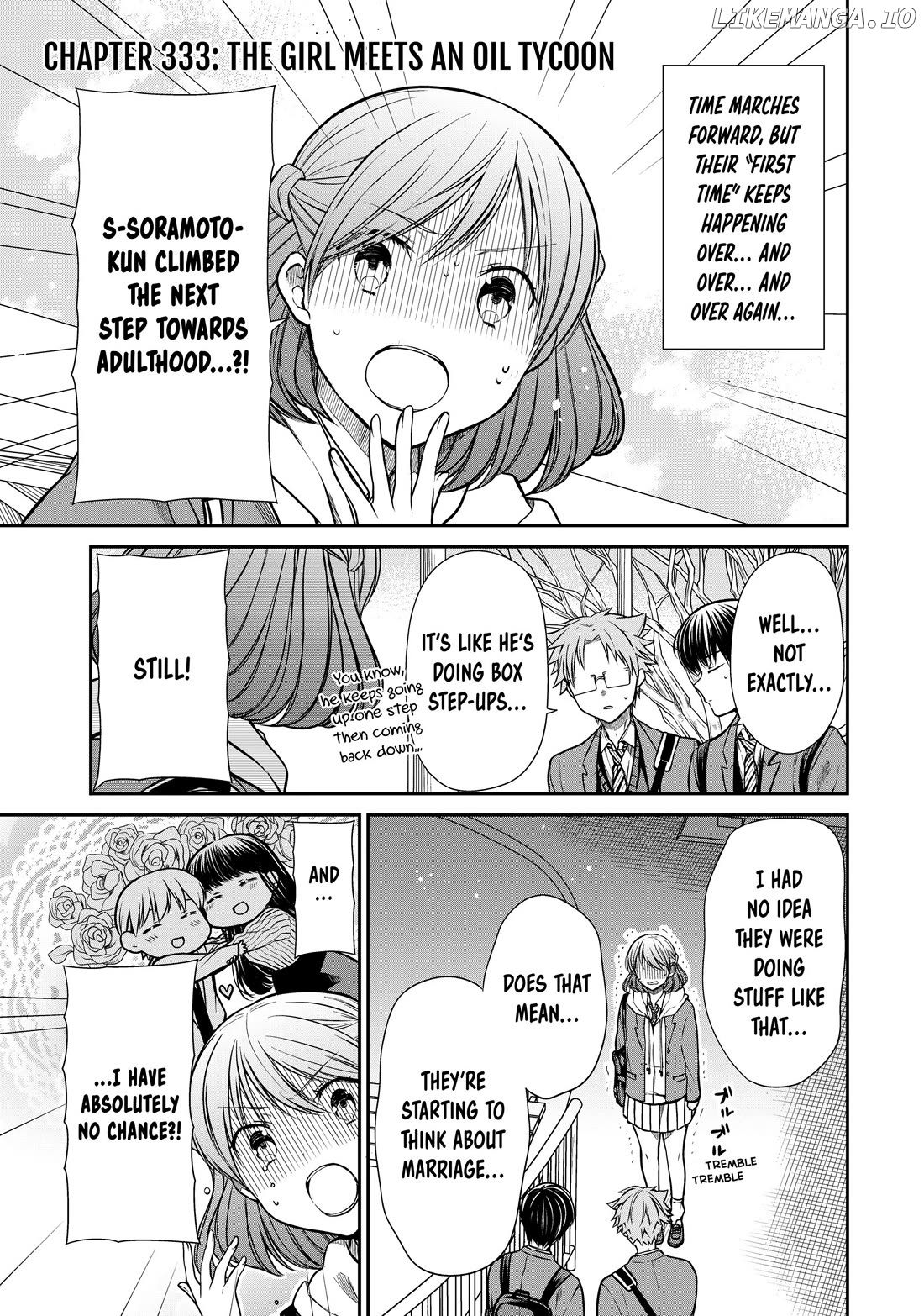 The Story of an Onee-San Who Wants to Keep a High School Boy chapter 333 - page 1