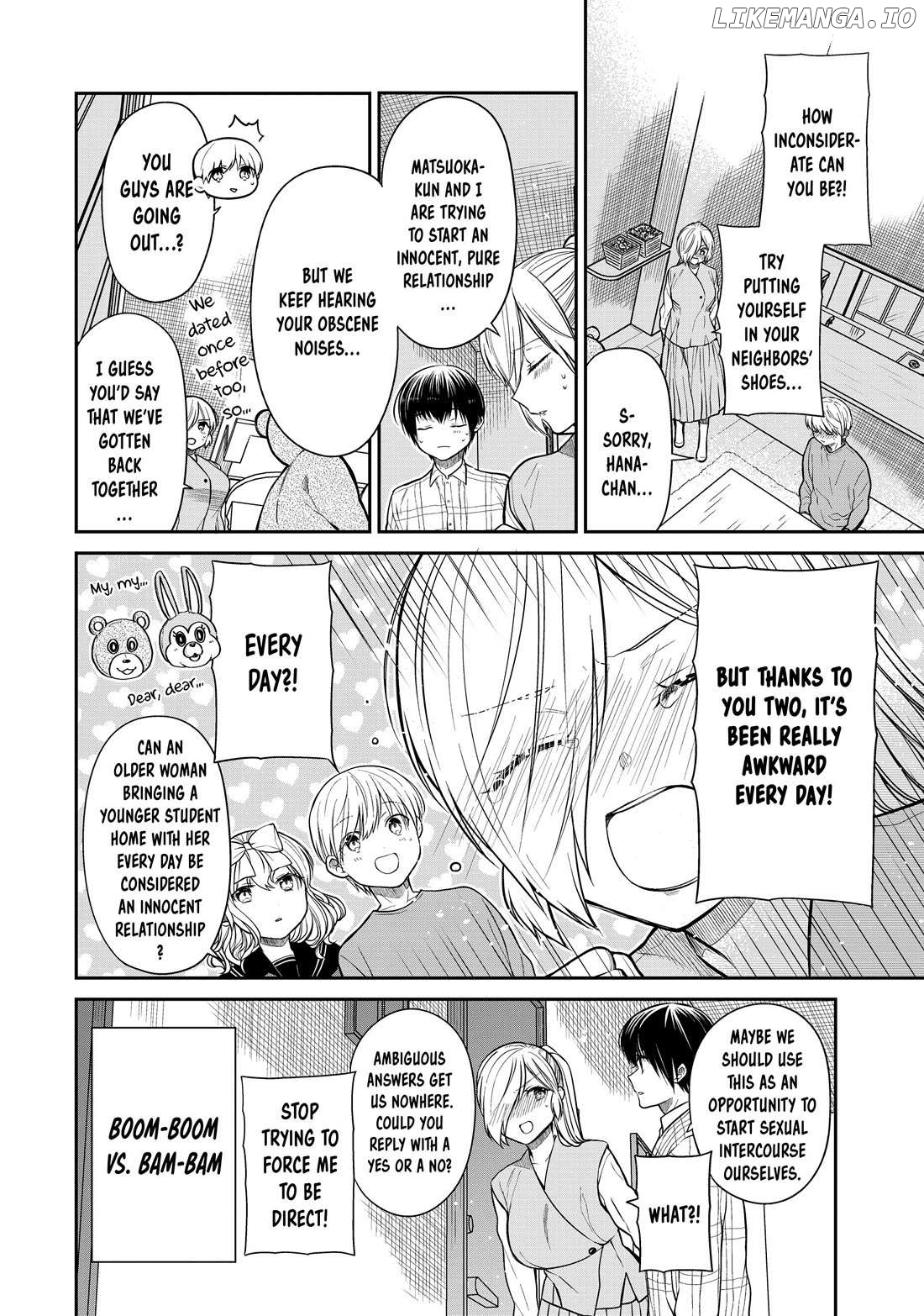The Story of an Onee-San Who Wants to Keep a High School Boy Chapter 361 - page 4