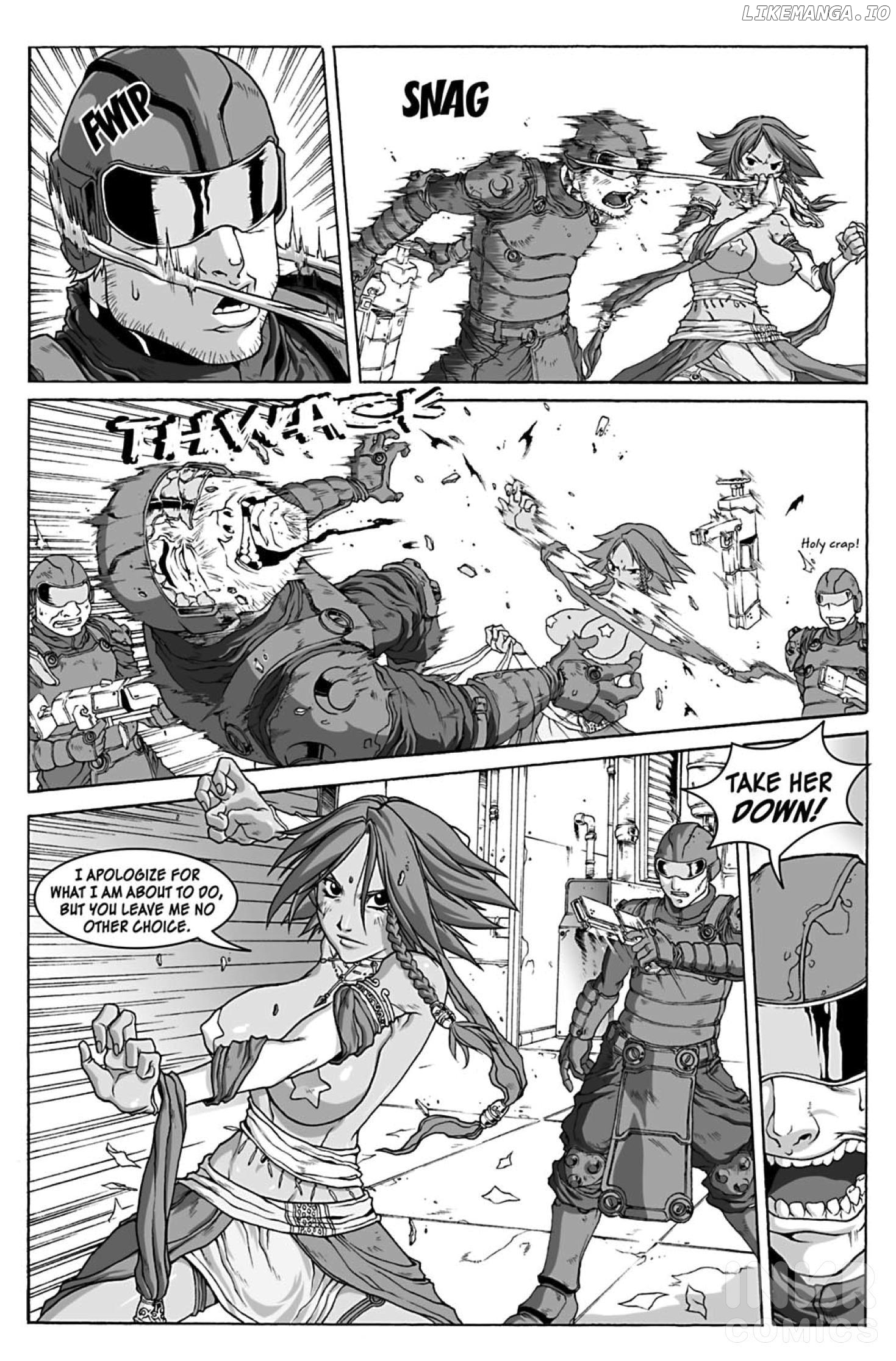 Tantric Stripfighter Trina Chapter 1 - page 12