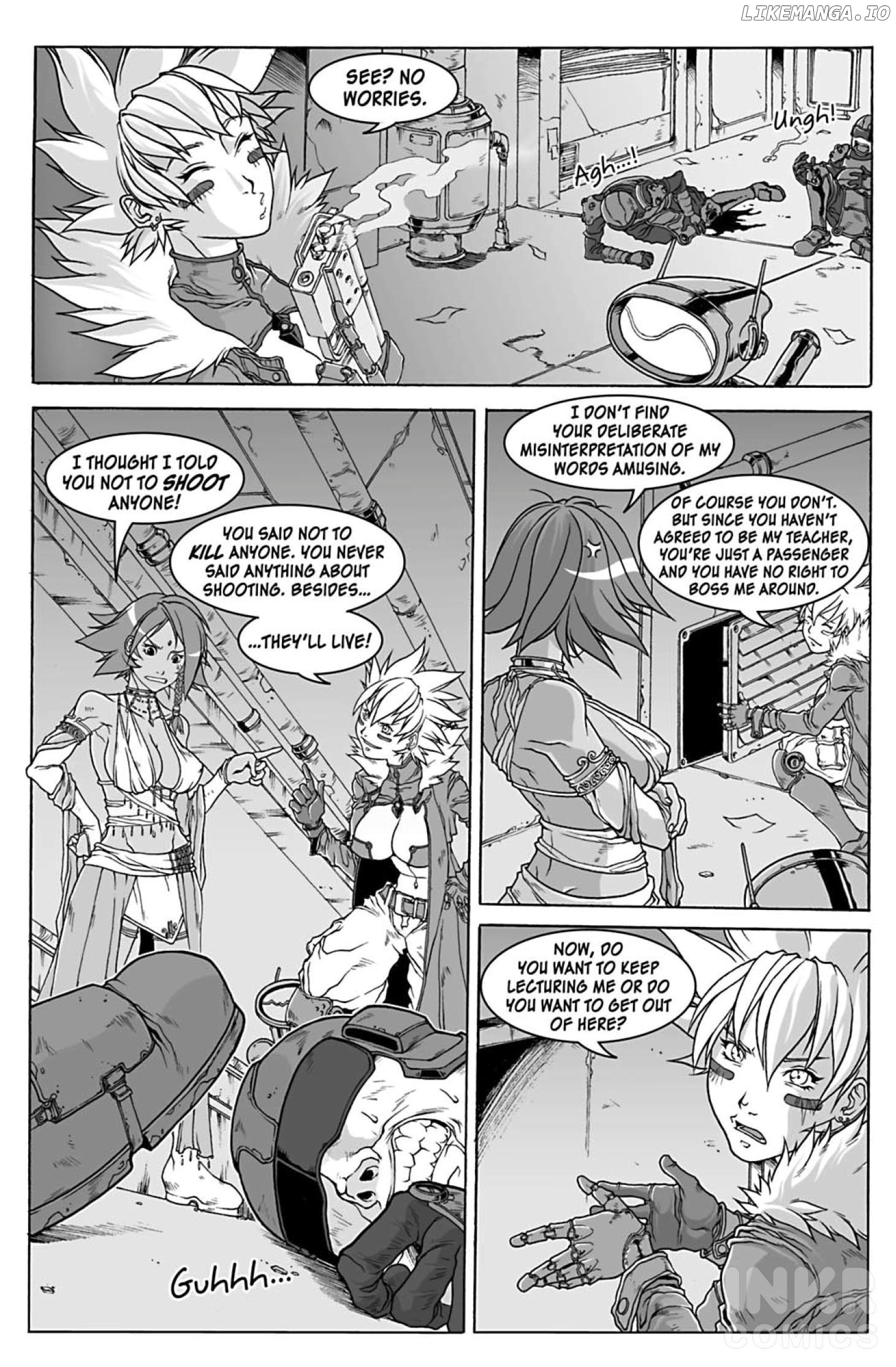 Tantric Stripfighter Trina Chapter 1 - page 20