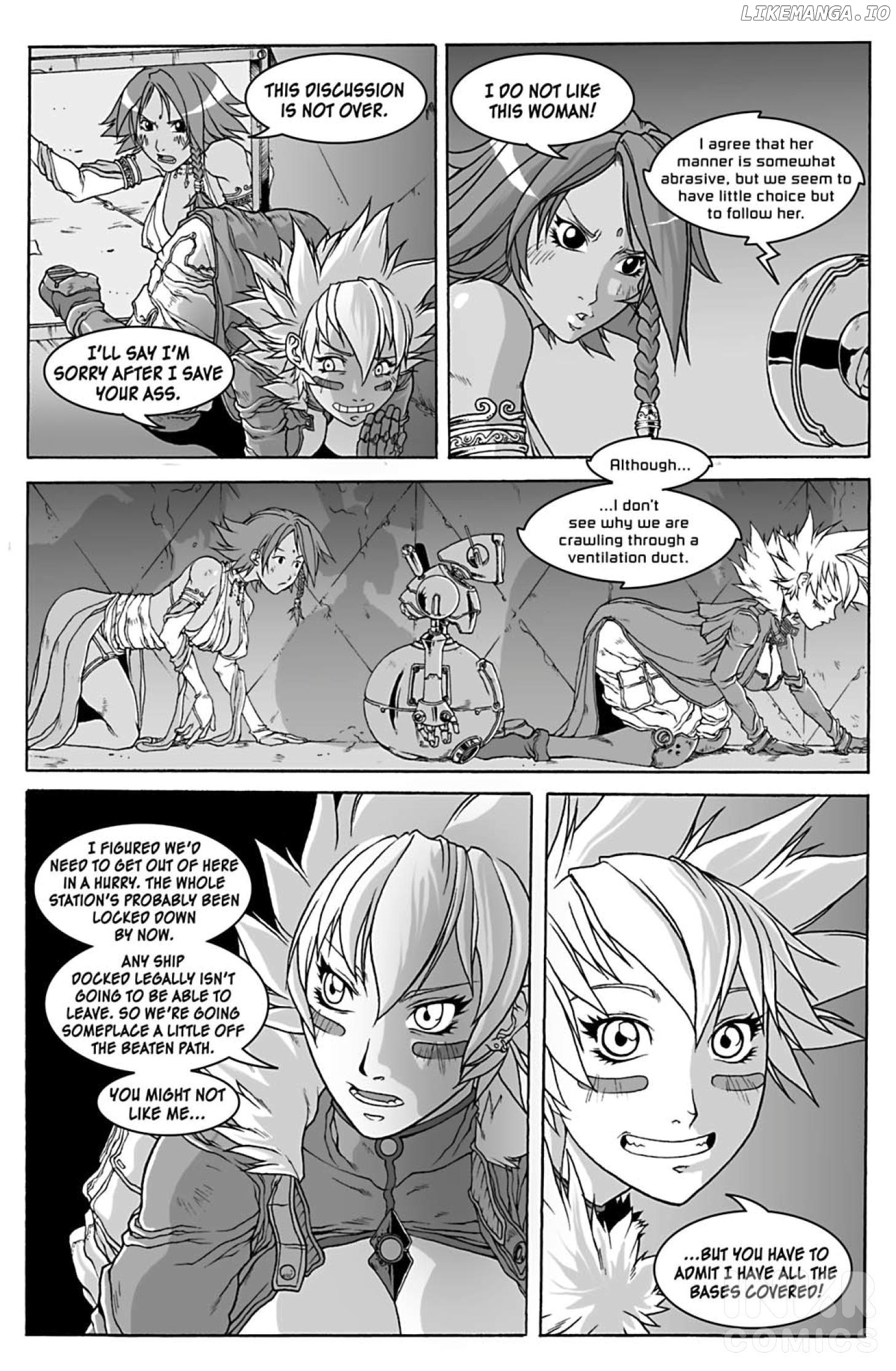 Tantric Stripfighter Trina Chapter 1 - page 21