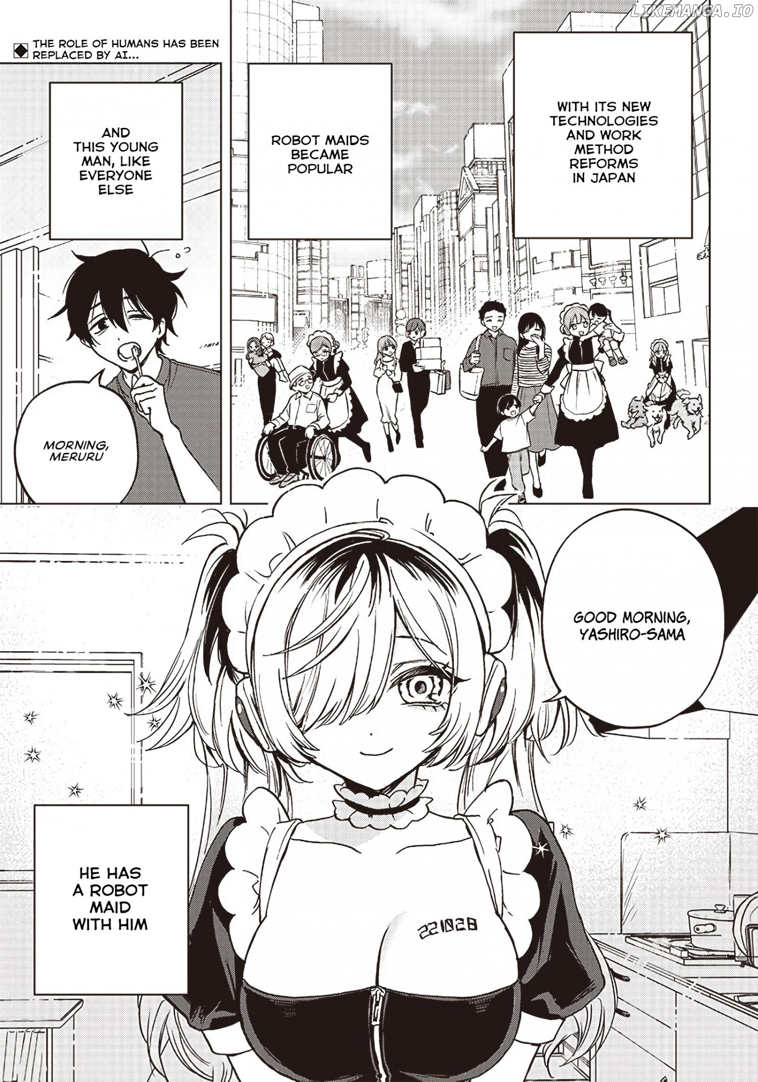 Meruru impersonates a Robot Maid Chapter 1 - page 1