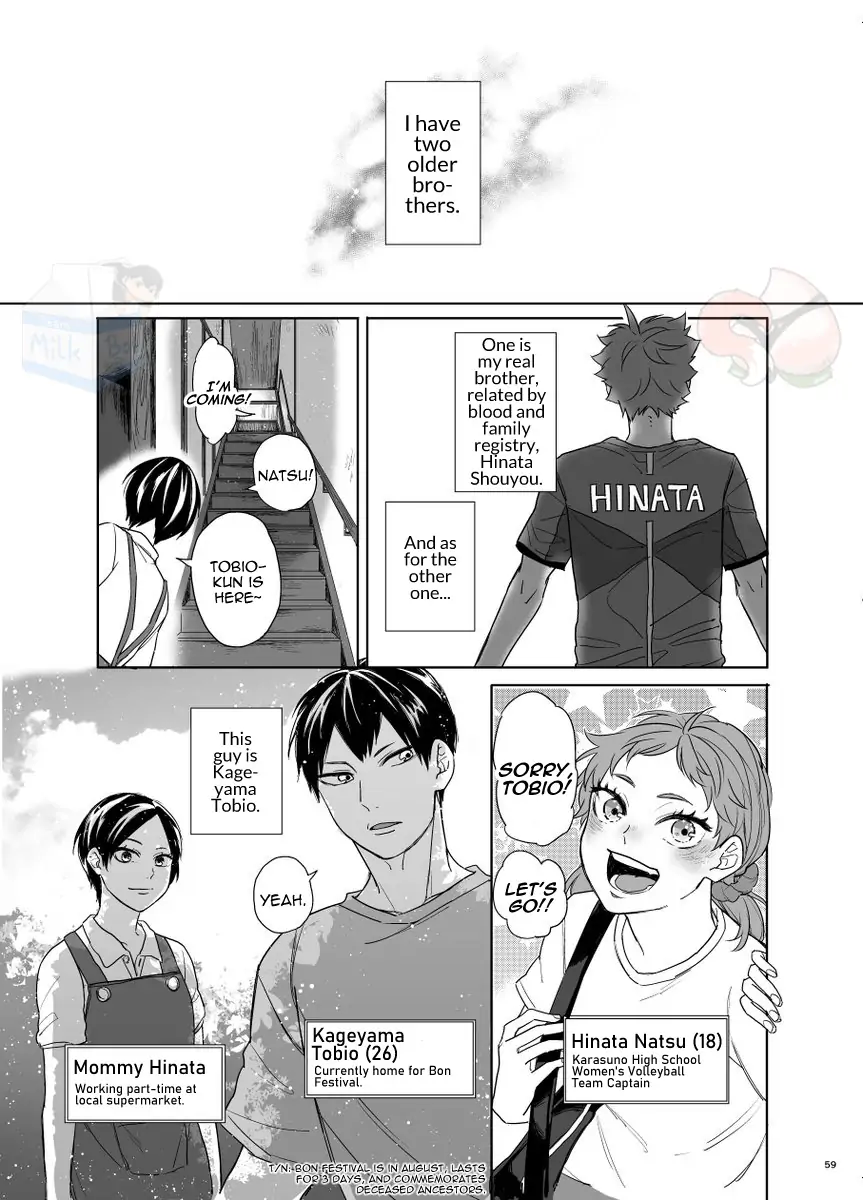 Haikyuu!! dj - Soredake de saikyouda ue Chapter 1 - page 4