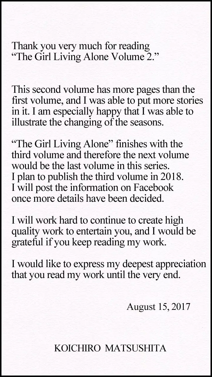 THE GIRL LIVING ALONE Chapter 12 - page 25