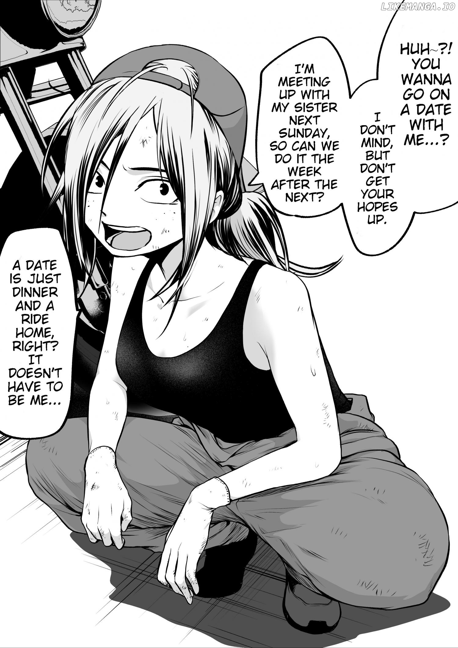 A situation where a boyish girl is turned into a feminine girl. Chapter 1 - page 1