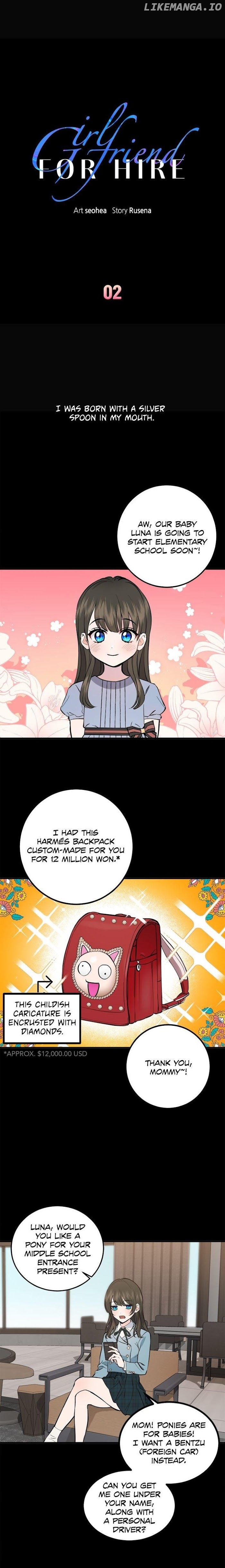 Girlfriend for Hire chapter 2 - page 2