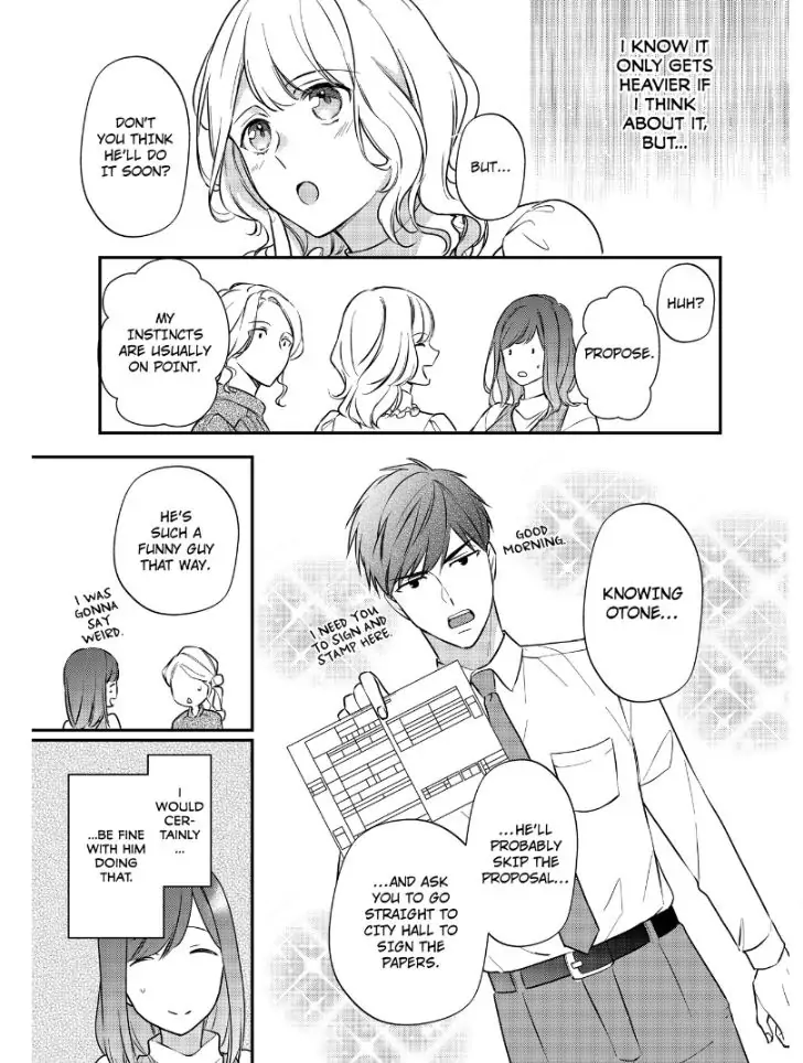 29-sai・Jimikyoku no Totsuzen na Moteki: Toshishita Kouhai to Office de Nukazu San-patsu Chapter 15 - page 8
