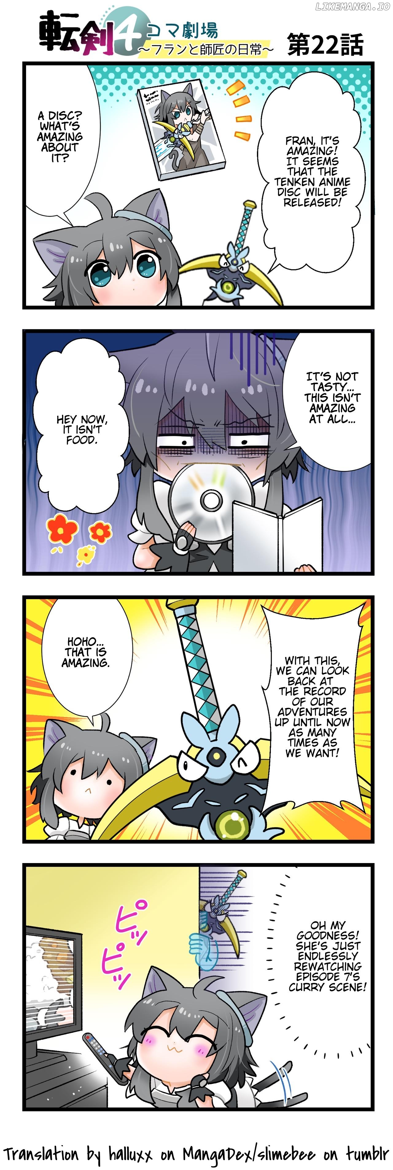 Tenken 4koma Gekijou ~Fran to Shishou no Nichijou~ Chapter 22 - page 1