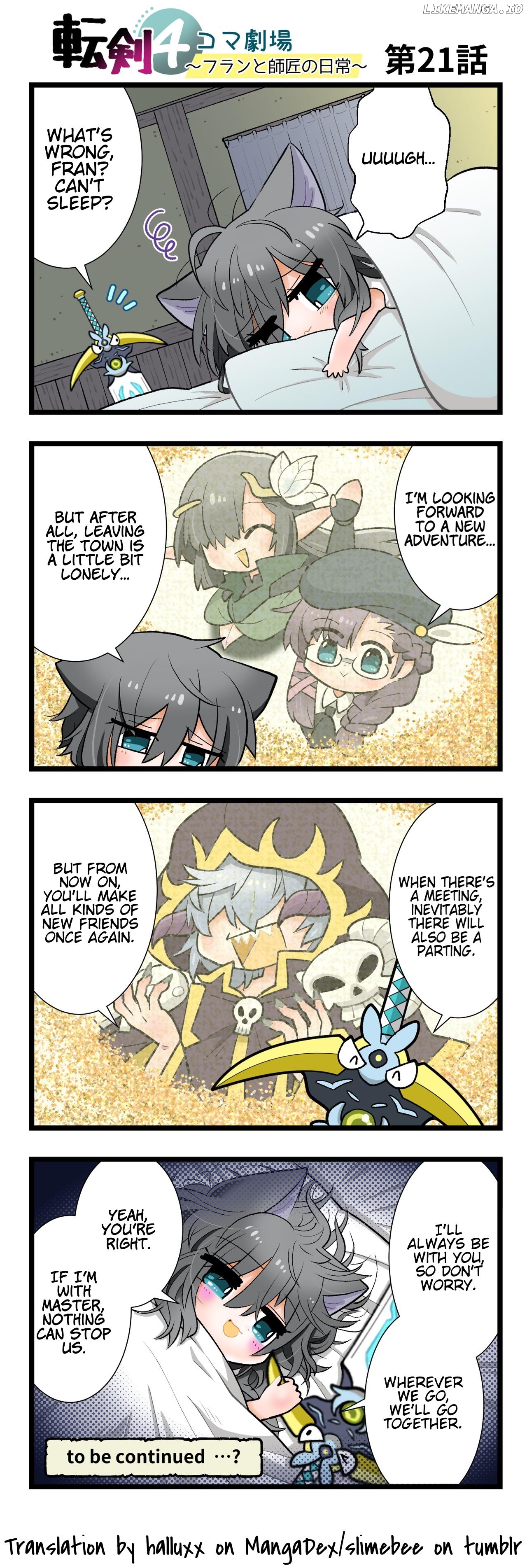 Tenken 4koma Gekijou ~Fran to Shishou no Nichijou~ Chapter 21 - page 1