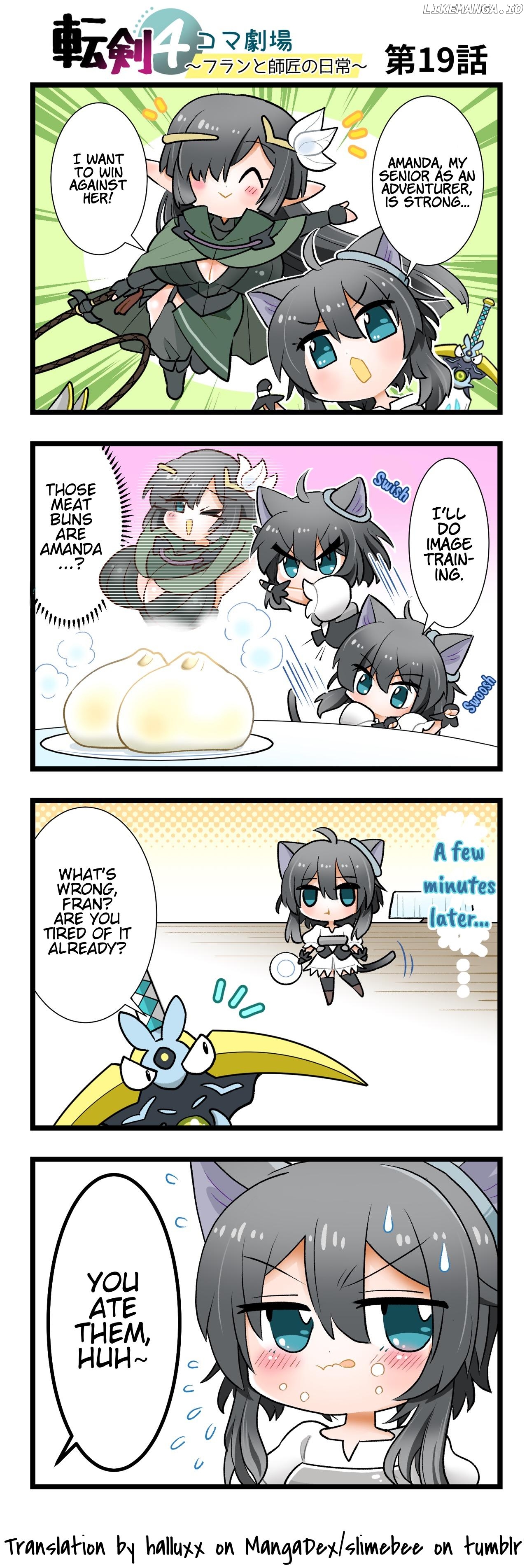 Tenken 4koma Gekijou ~Fran to Shishou no Nichijou~ Chapter 19 - page 1