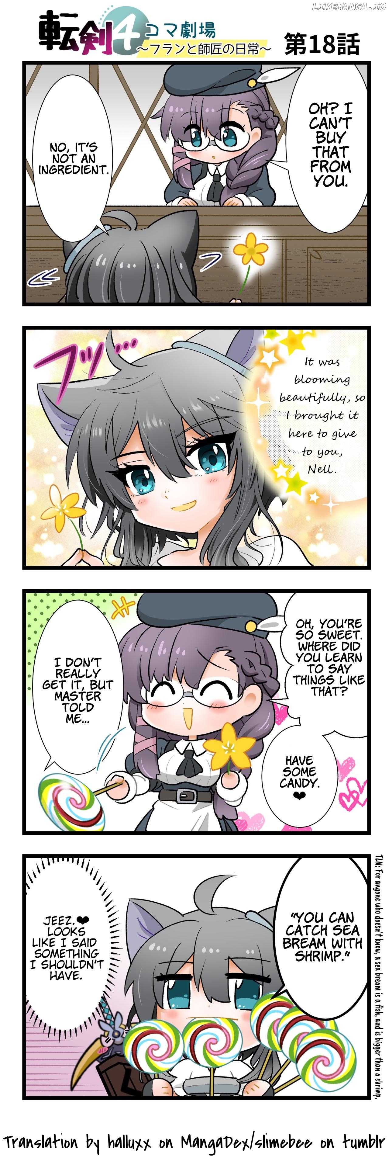 Tenken 4koma Gekijou ~Fran to Shishou no Nichijou~ Chapter 18 - page 1