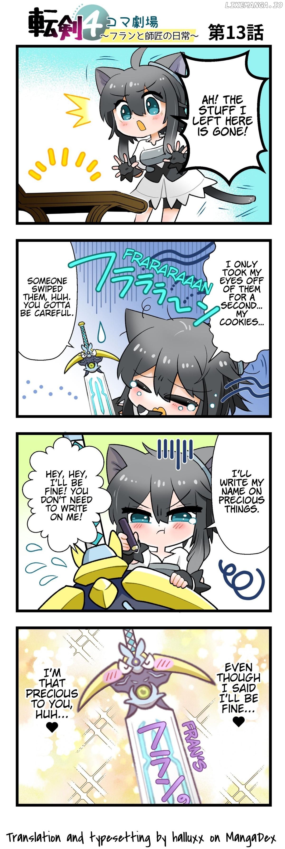 Tenken 4koma Gekijou ~Fran to Shishou no Nichijou~ Chapter 13 - page 1