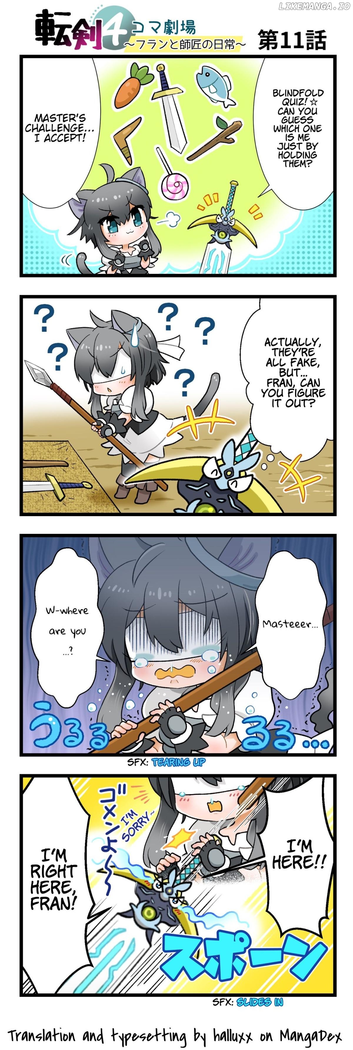 Tenken 4koma Gekijou ~Fran to Shishou no Nichijou~ Chapter 11 - page 1