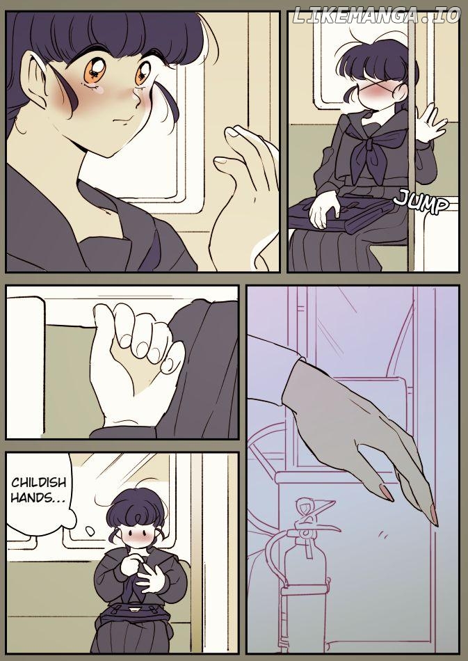 The Female Student and the Woman on the Same Bus Chapter 1 - page 6