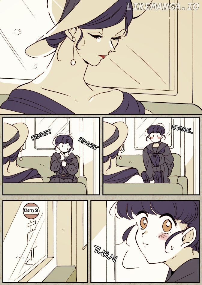 The Female Student and the Woman on the Same Bus Chapter 1 - page 7