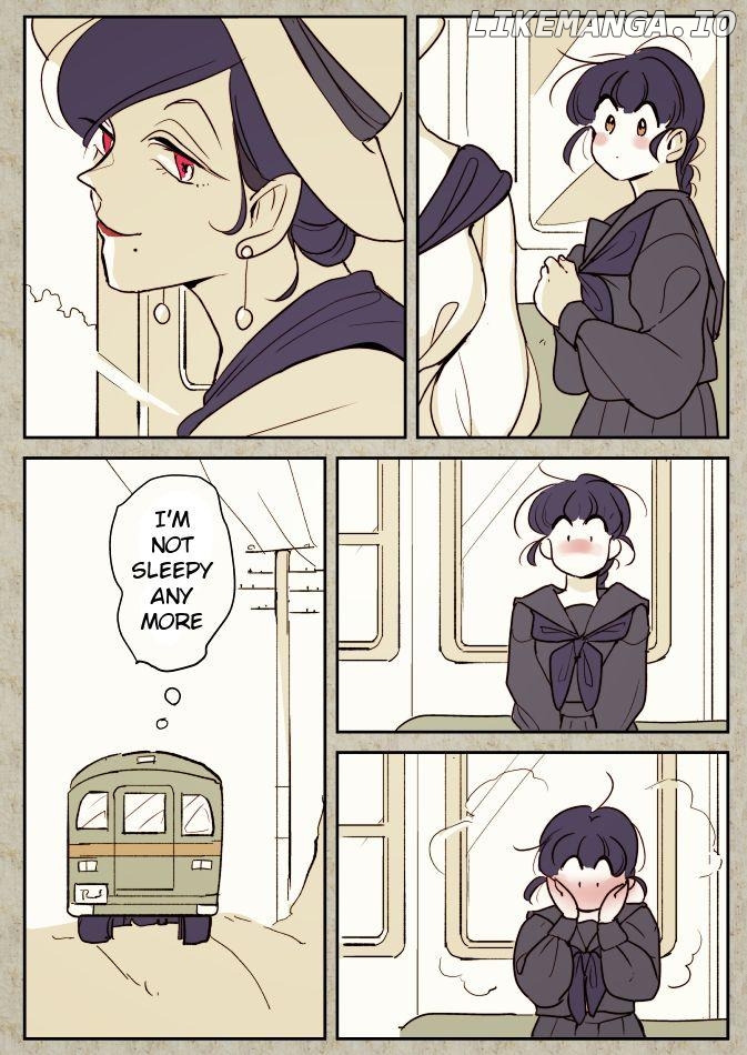 The Female Student and the Woman on the Same Bus Chapter 1 - page 9
