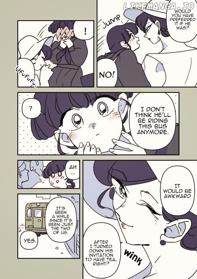 The Female Student and the Woman on the Same Bus Chapter 5 - page 16