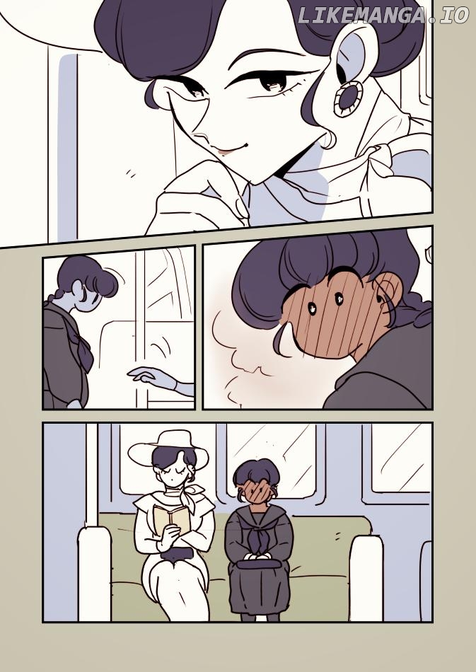 The Female Student and the Woman on the Same Bus Chapter 5 - page 9