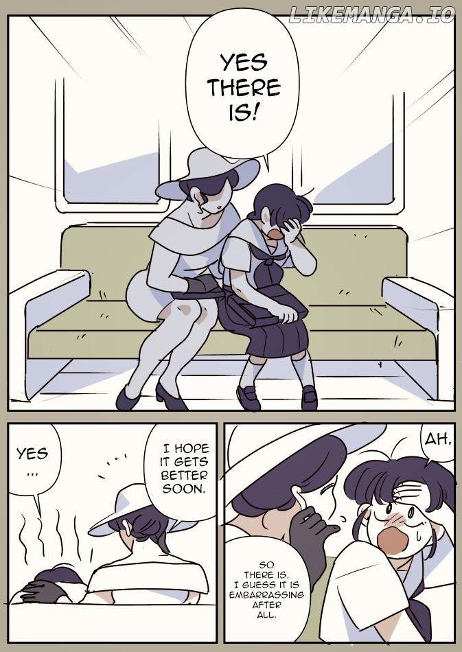 The Female Student and the Woman on the Same Bus Chapter 6 - page 9