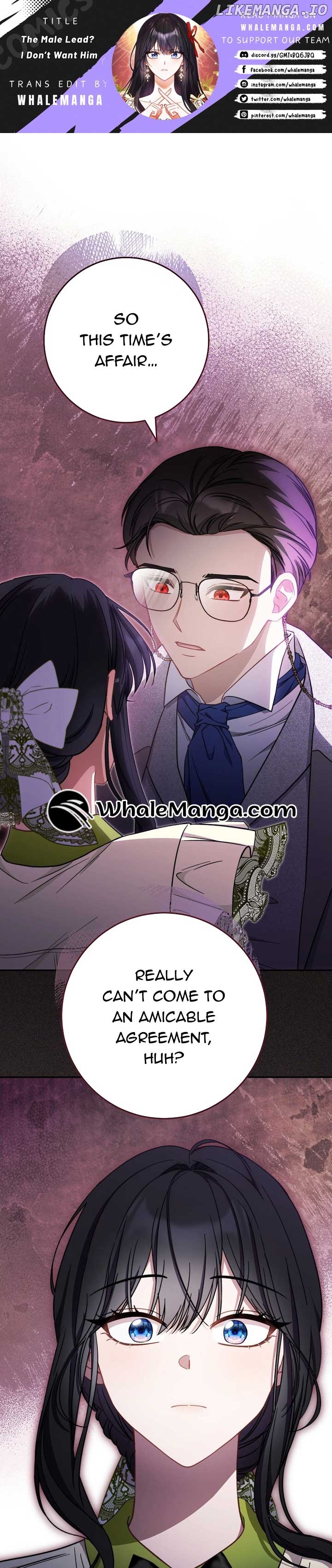The Male Lead? I Don’t Want Him Chapter 22 - page 1